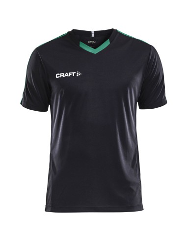 Craft Progress Jersey Contrast - Noir & Vert