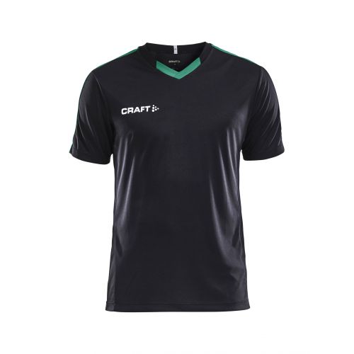 Craft Progress Jersey Contrast - Noir & Vert