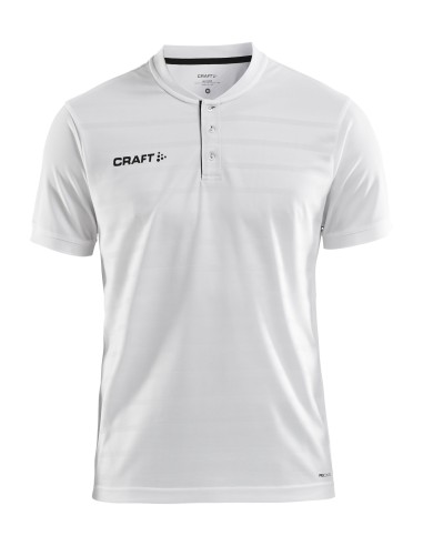 Craft Pro Control Button Jersey - Blanc & Noir