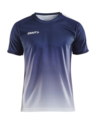 Craft Pro Control Fade Jersey - Marine & Blanc