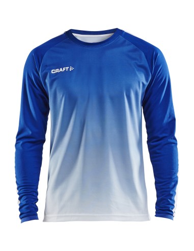 Craft Pro Control Fade Jersey LS - Cobalt & Blanc