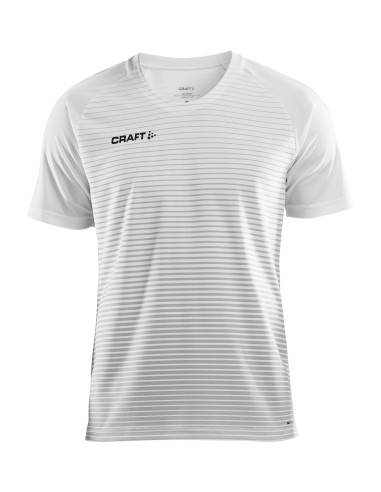 Craft Pro Control Stripe Jersey - Blanc & Gris