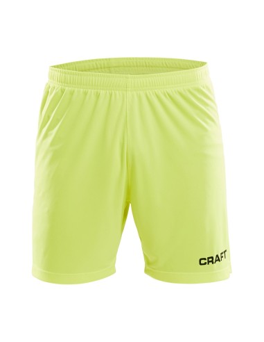 Craft Squad GK Shorts - Jaune Fluo