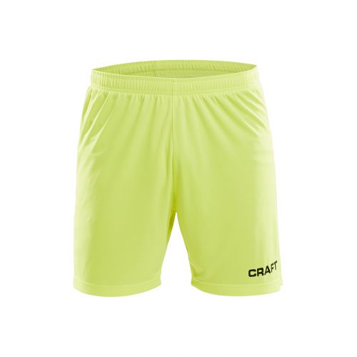 Craft Squad GK Shorts - Jaune Fluo