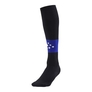 Craft Squad Sock Contrast - Noir et Cobalt