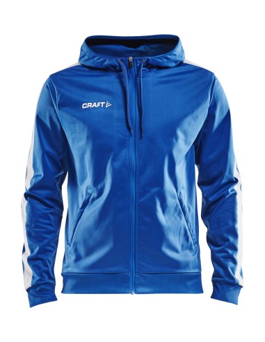 Craft Pro Control Hood Jacket - Royal & Blanc