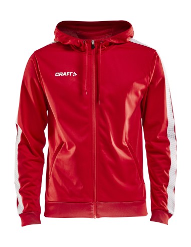 Craft Pro Control Hood Jacket - Rouge & Blanc