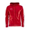 Craft Pro Control Hood Jacket - Rouge & Blanc