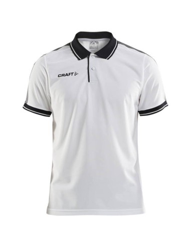 Craft Pro Control Poloshirt - Blanc & Noir