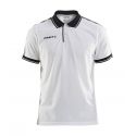 Craft Pro Control Poloshirt - Blanc & Noir