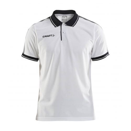 Craft Pro Control Poloshirt - Blanc & Noir