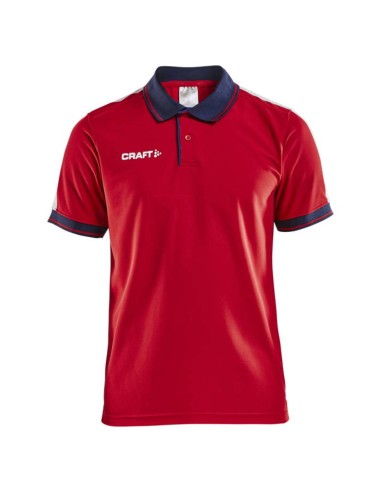 Craft Pro Control Poloshirt - Rouge & Marine