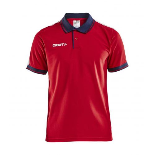 Craft Pro Control Poloshirt - Rouge & Marine