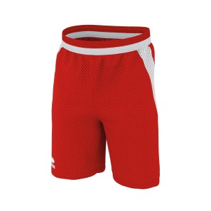 Errea Allen Short - Rouge & Blanc