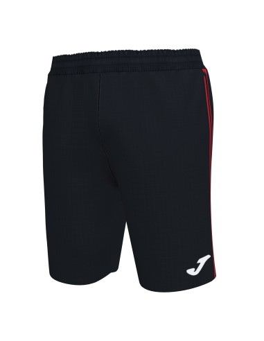 Joma Classic Bermuda - Noir & Rouge