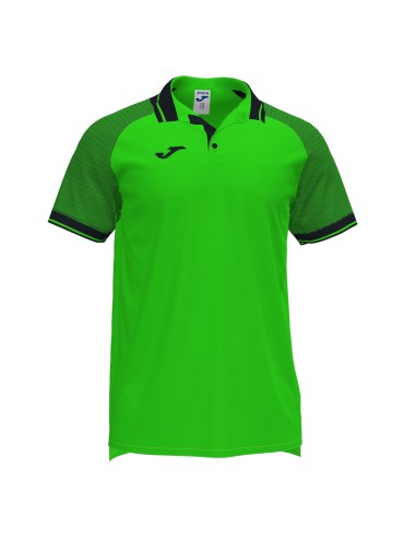 Joma Essential II Polo - Vert Fluo & Noir