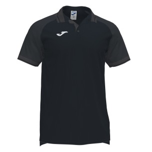 Joma Essential II Polo - Noir & Anthracite