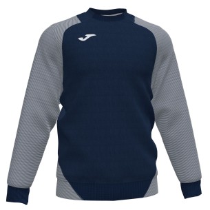 Joma Essential II Sweat - Marine Foncé & Blanc