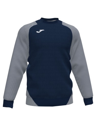 Joma Essential II Sweat - Marine Foncé & Blanc