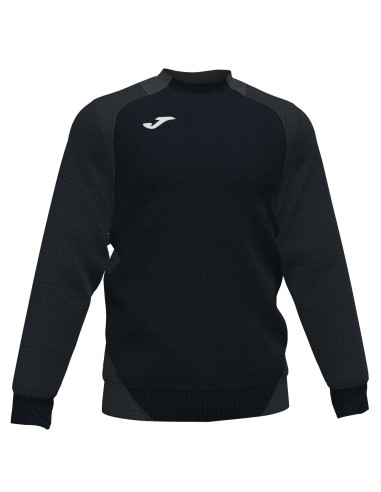 Joma Essential II Sweat - Noir & Anthracite