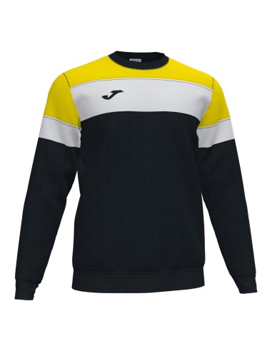 Joma Crew IV Sweat - Noir, Jaune & Blanc