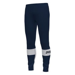 Joma Crew IV Pantalon - Marine Foncé & Blanc