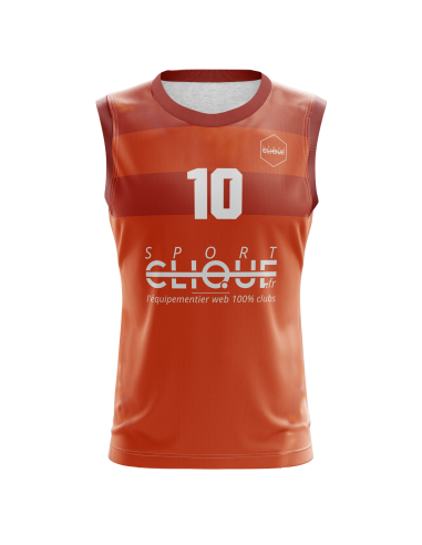 Maillot de basketball - sublimation totale