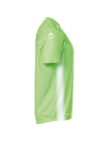 Uhlsport Stripe 2.0 - Vert Fluo & Blanc