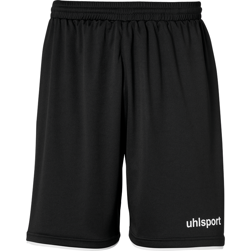 Uhlsport Club Shorts - Noir & Blanc