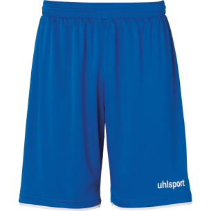 Uhlsport Club Shorts - Azur & Blanc