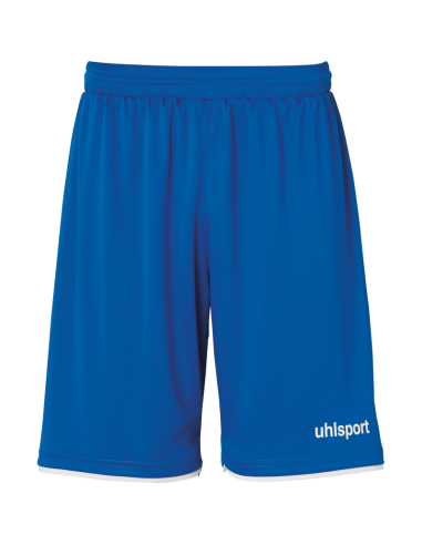 Uhlsport Club Shorts - Azur & Blanc