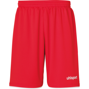 Uhlsport Club Shorts - Rouge & Blanc