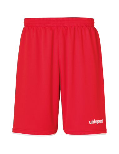 Uhlsport Club Shorts - Rouge & Blanc