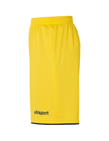 Uhlsport Club Shorts - Jaune Citron & Noir