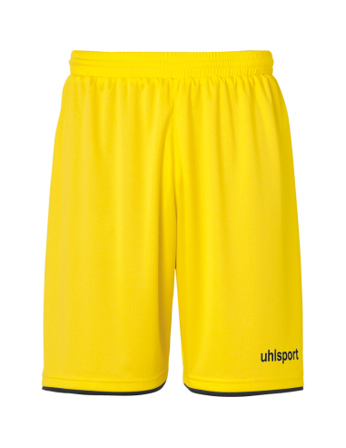 Uhlsport Club Shorts - Jaune Citron & Noir