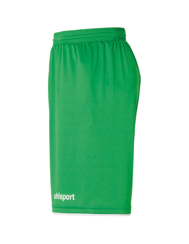 Uhlsport Club Shorts - Vert & Blanc