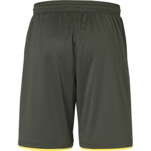 Uhlsport Club Shorts - Olive & Jaune Citron 2