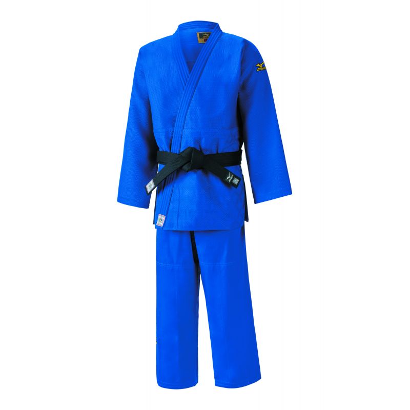 Mizuno Judogi Yusho IJF - Grandes Tailles - Bleu