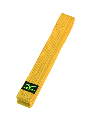 Mizuno Obi Ceinture - Jaune