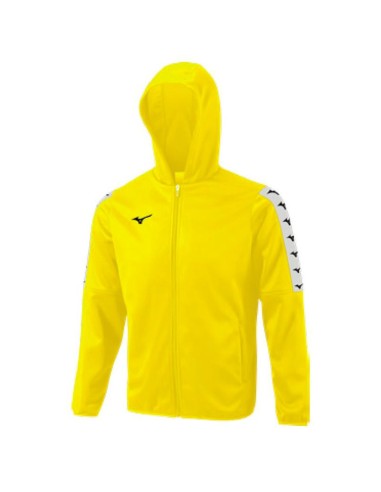 Mizuno Nara Bonded Hooded Jacket - Jaune