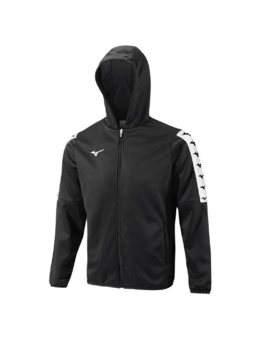 Mizuno Nara Bonded Hooded Jacket - Noir