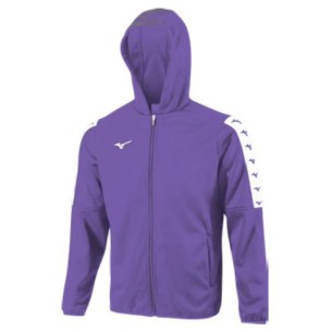 Mizuno Nara Bonded Hooded Jacket - Violet