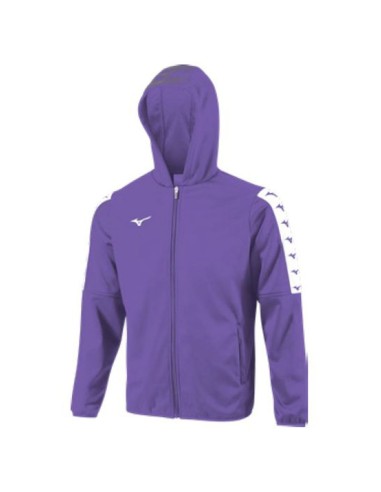 Mizuno Nara Bonded Hooded Jacket - Violet