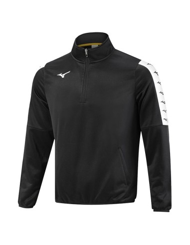 Mizuno Nara Interlock Training Top - Noir