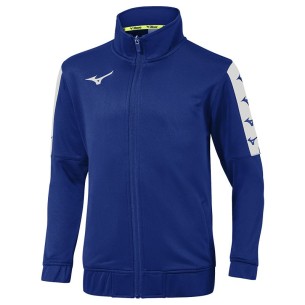 Mizuno Nara Interlock Training Top - Bleu Royal