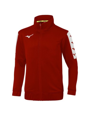 Mizuno Nara Interlock Training Top - Rouge