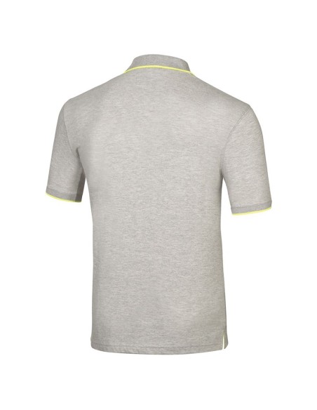 Mizuno Polo - Gris & Jaune