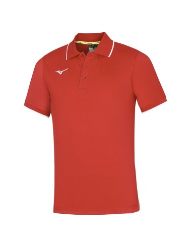 Mizuno Polo - Rouge & Blanc