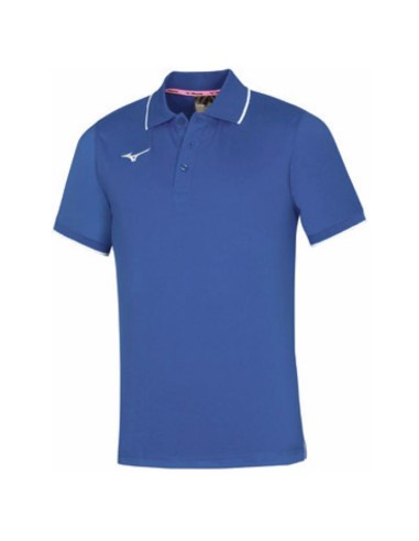 Mizuno Polo - Royal & Blanc