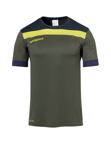 Uhlsport Offense 23 - Olive Foncé, Marine & Jaune Fluo